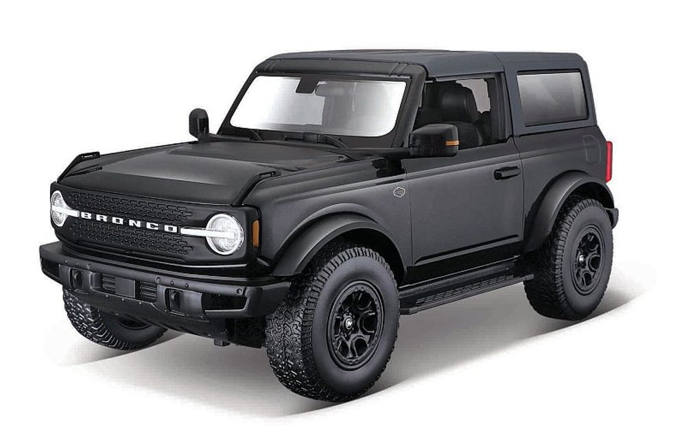 Levně Maisto 1:18 SP. ED. (B) - 2021 Ford Bronco Wildtrak, metal černá, 1:18