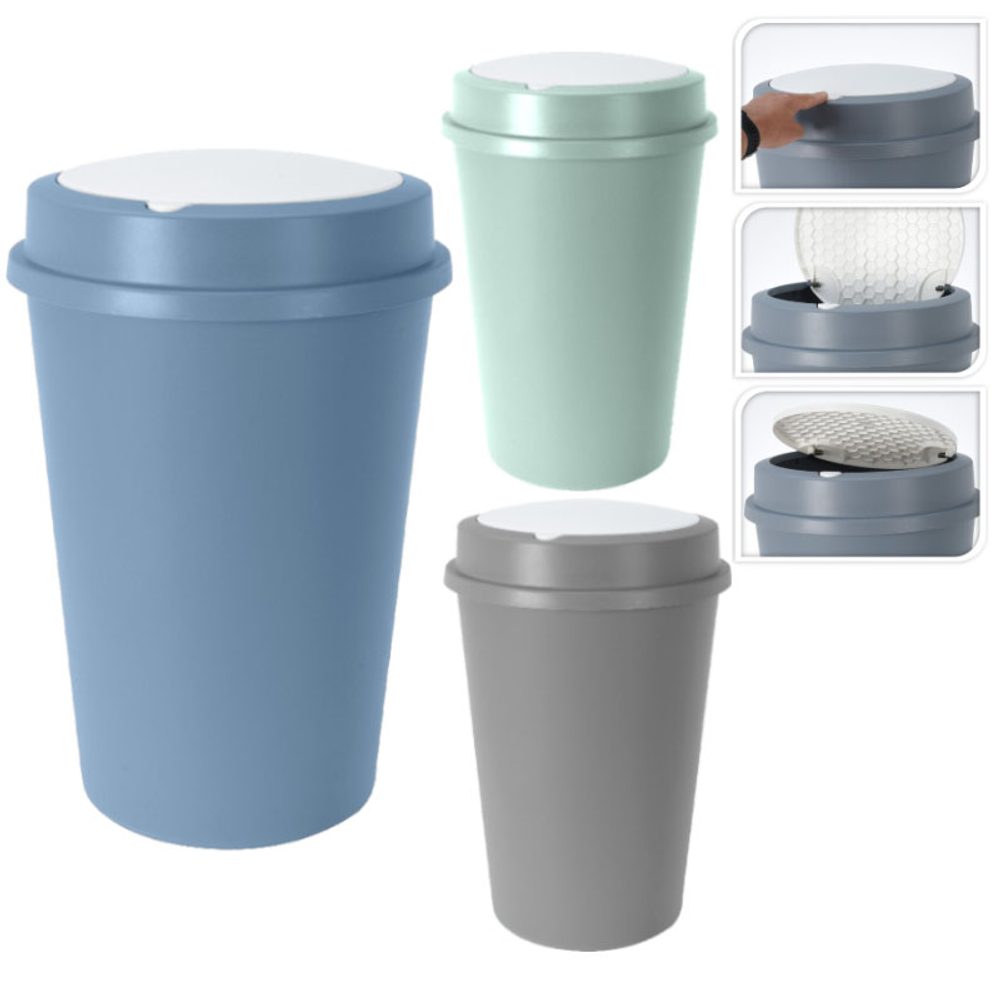 Levně EXCELLENT HOUSEWARE Odpadkový koš 47 l modrá KO-Y54231190modr