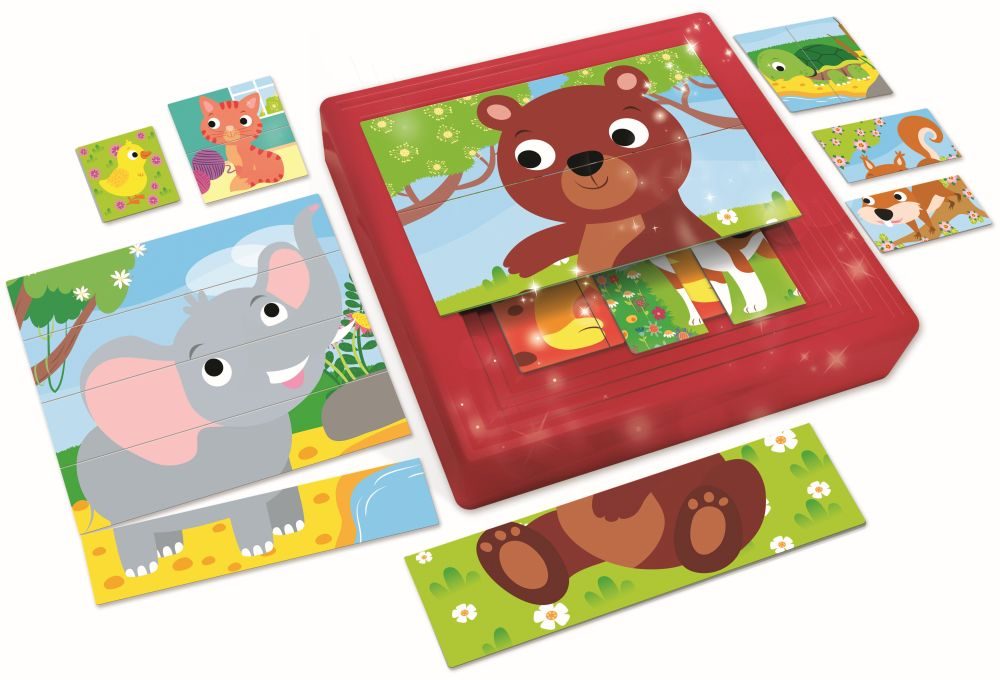 Levně CAROTINA BABY 9 PUZZLE - Zvířátka