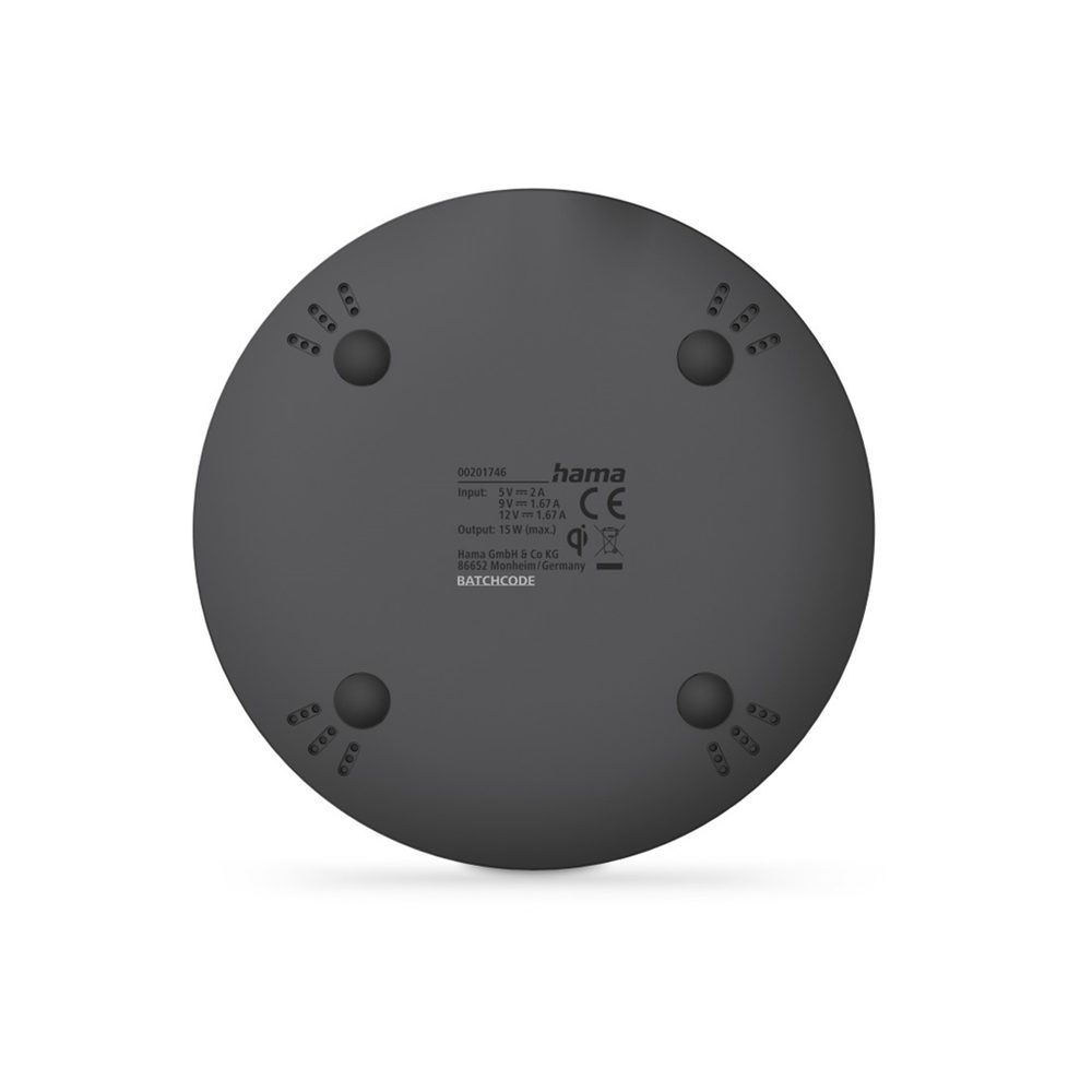Hama bezdrátová nabíječka Qi 15 W (obrázek 3)