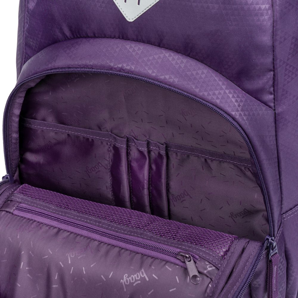 BAAGL SET 3 Coolmate Plum: batoh, penál, sáček (obrázek 8)