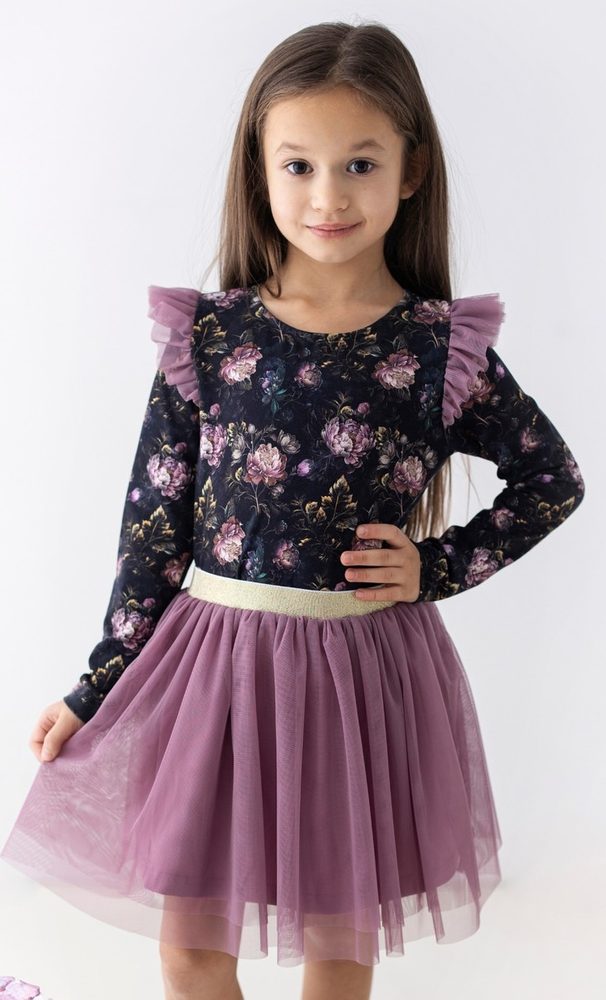 Levně Lily Grey Dívčí TUTU sukýnka Lily Grey lila - 104
