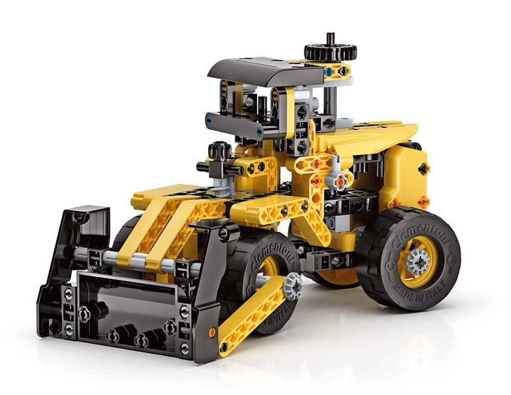 Levně Mechanická laboratoř - Buldozer, 10 modelů, 200 dílků