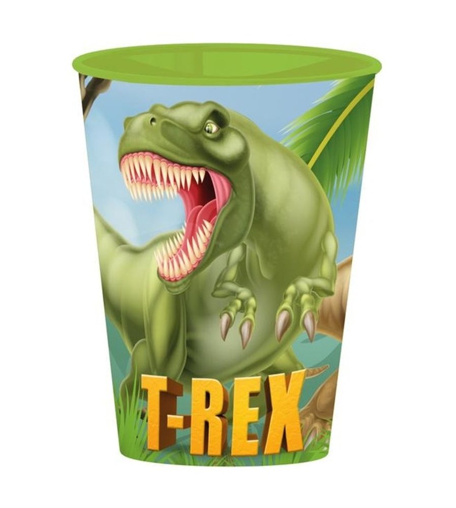 Levně kelímek 0,26l, T-REX, zelený, plast