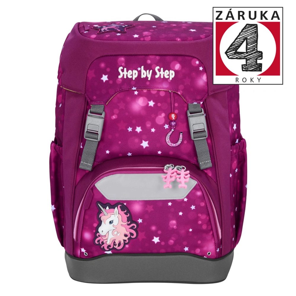 Levně Hama Školní batoh Step by Step GRADE, Sweet Unicorn Nuala, AGR certifikát
