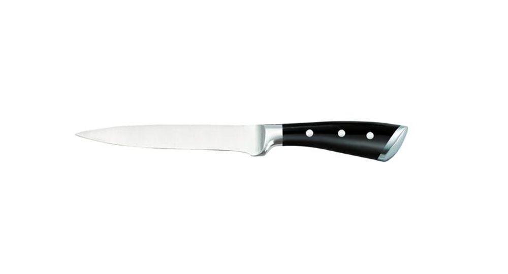 Levně Provence UNIVERZÁLNÍ NŮŽ 11,5cm, stříbrná, černá, nerez ocel