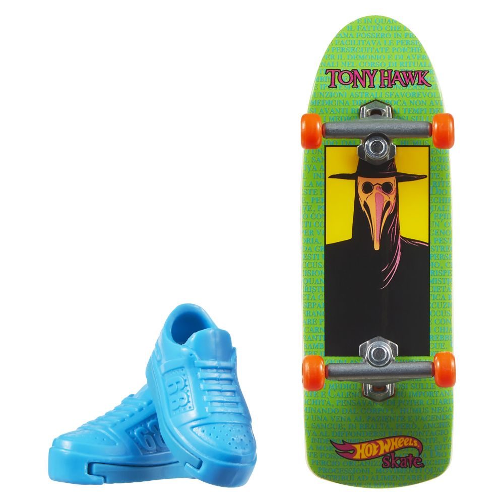 Levně HW SKATES NEONOVÉ LEBKY FINGERBOARD A BOTY ASST