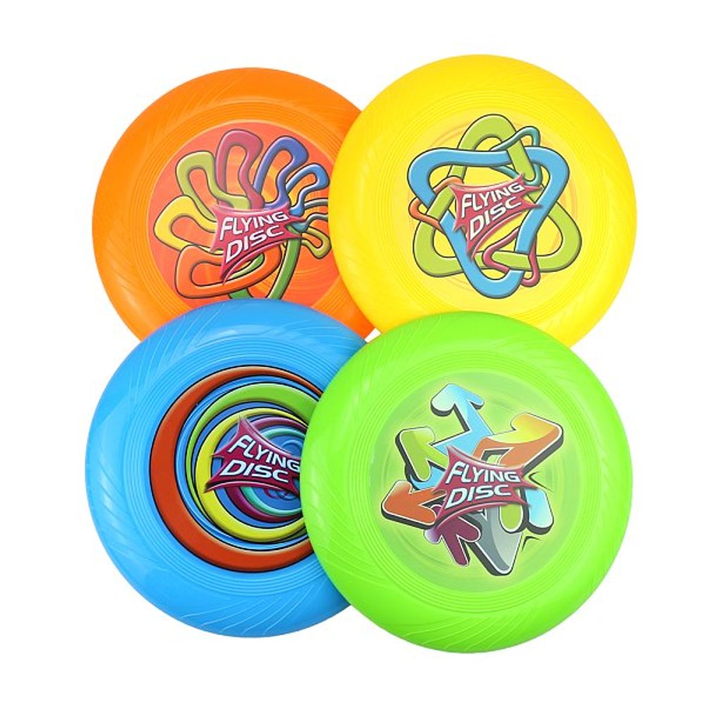 Levně Plastica Venkovní hry - Létající talíř frisbee, assort
