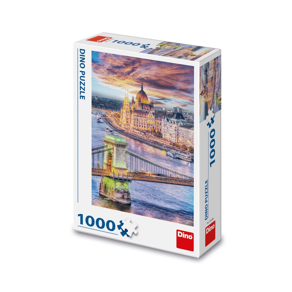 Levně BUDAPEŠŤ – ŘETĚZOVÝ MOST 1000 Puzzle