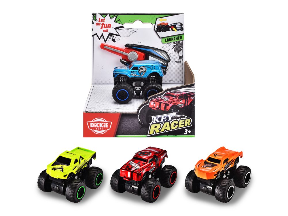 Levně Auto Key Racer, 4 druhy