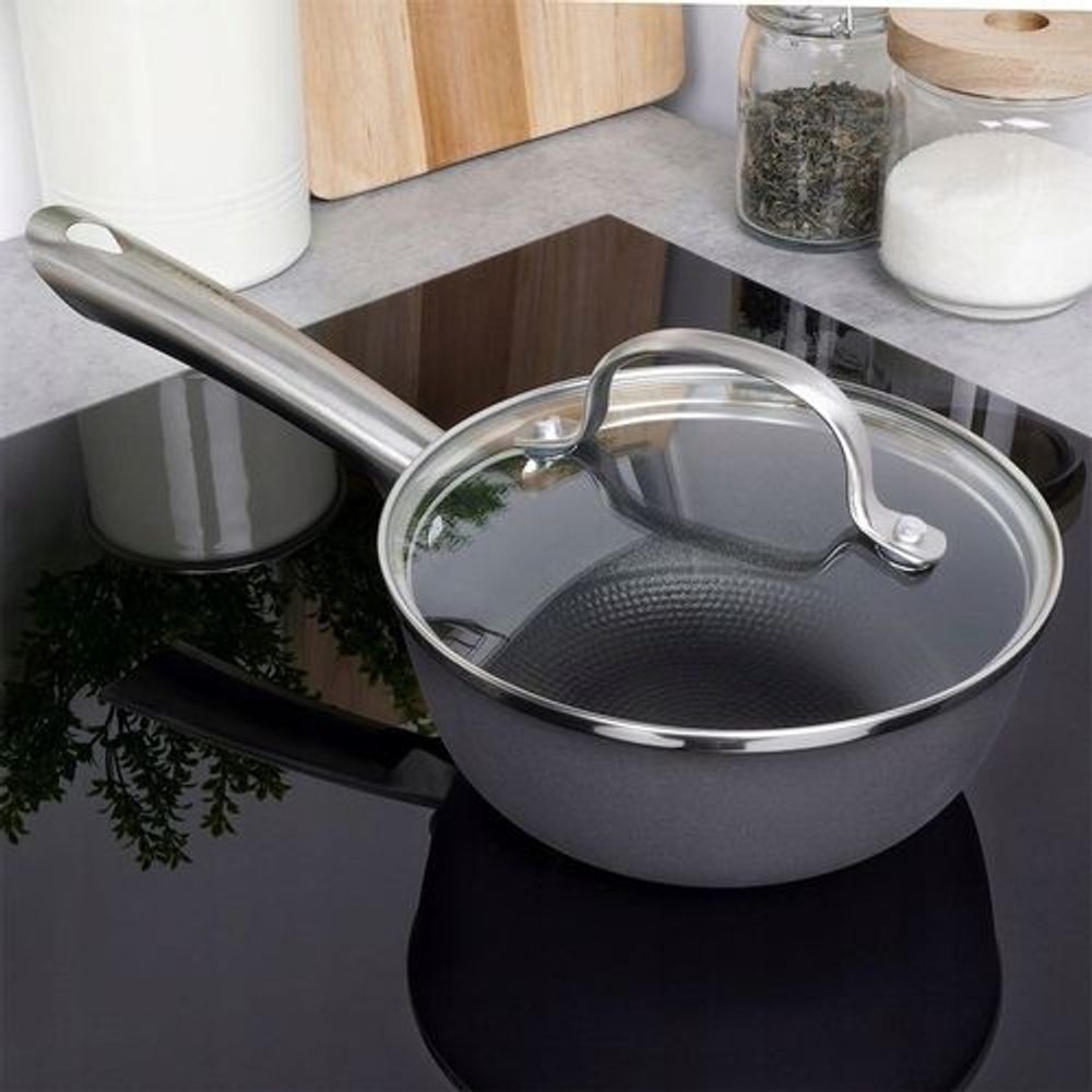 Levně rendlík d16cm+PO skl. s rukojetí NR, ATLAS, litina, nepřil.povrch, indukce