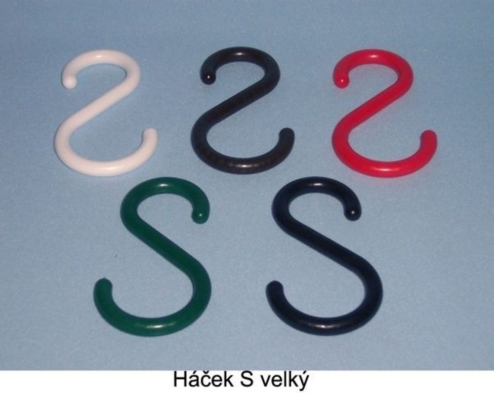 Levně háček-S-velký plastový