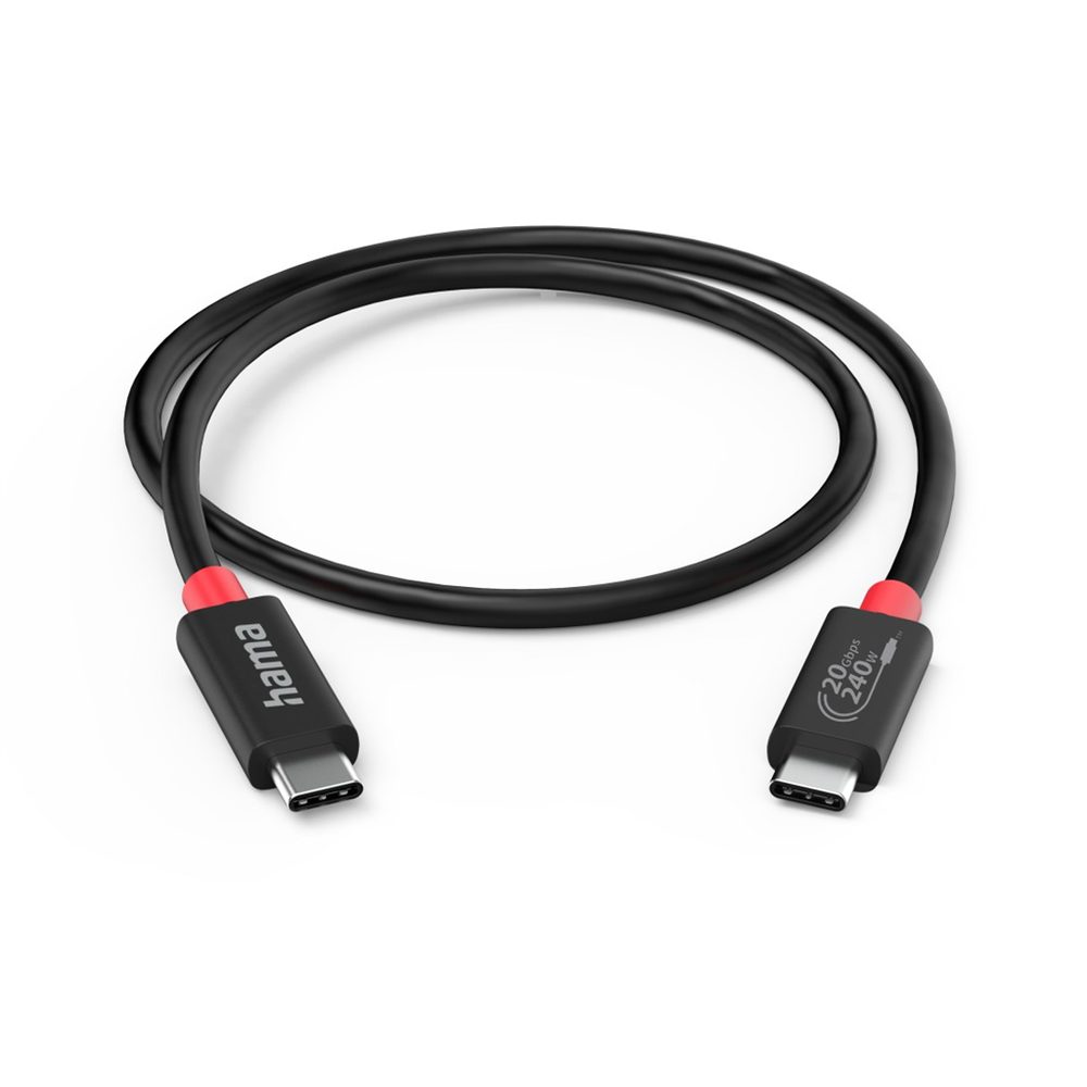 Levně Hama USB-C kabel USB4, 2 m, 20 Gb/s, 240 W