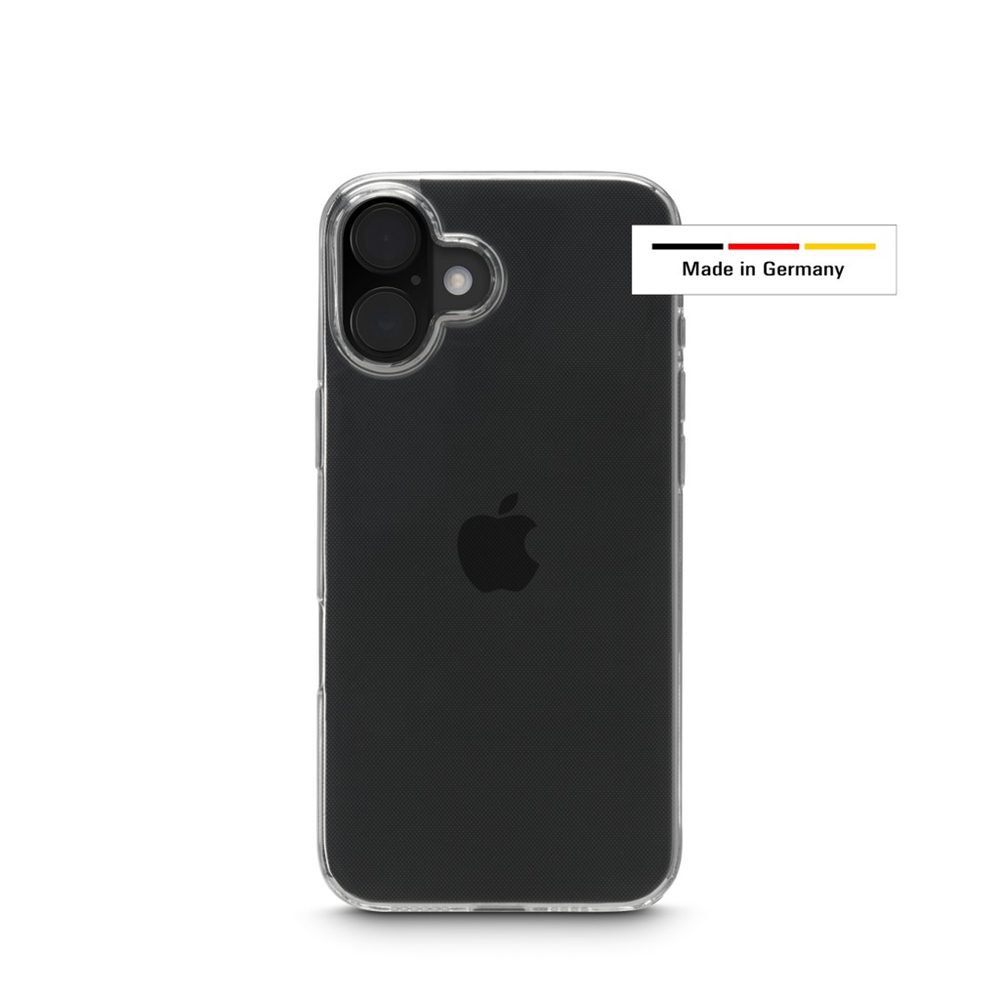 Levně Hama Always Clear, kryt pro Apple iPhone 16, vždy průhledný, nežloutne
