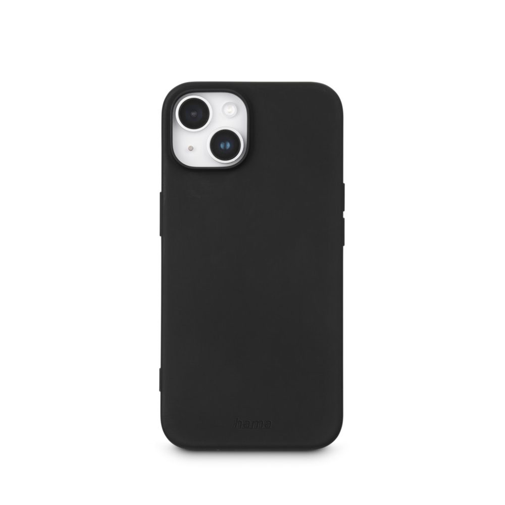 Levně Hama Fantastic Feel, kryt pro Apple iPhone 14, hebký povrch, černý
