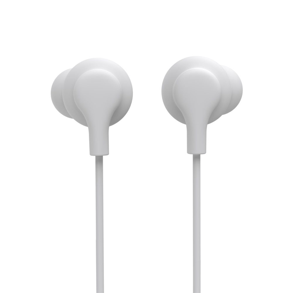 Levně Hama USB-C sluchátka s mikrofonem Curly, špunty, bílá