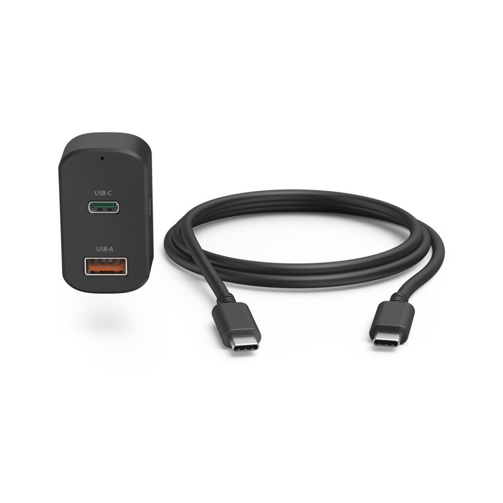 Levně Hama USB-C napájecí zdroj do auta, Power Delivery, 5-20 V, 65 W, 1,5 m