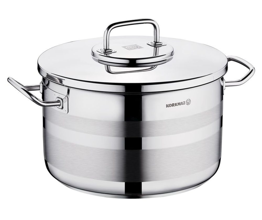 Levně hrnec d30+PO ASTRA 2, 12,5l, v.18cm, indukce, NR