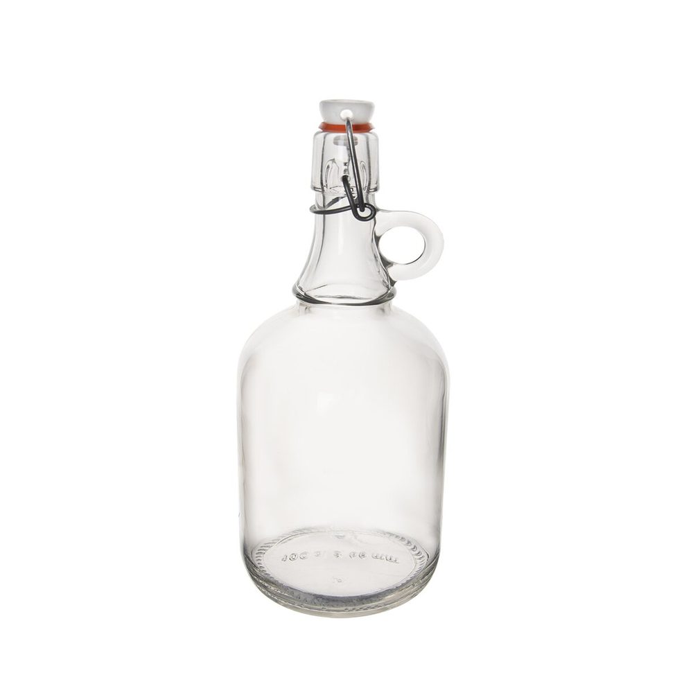 Levně Demižon s klip uzávěrem 0,5 l