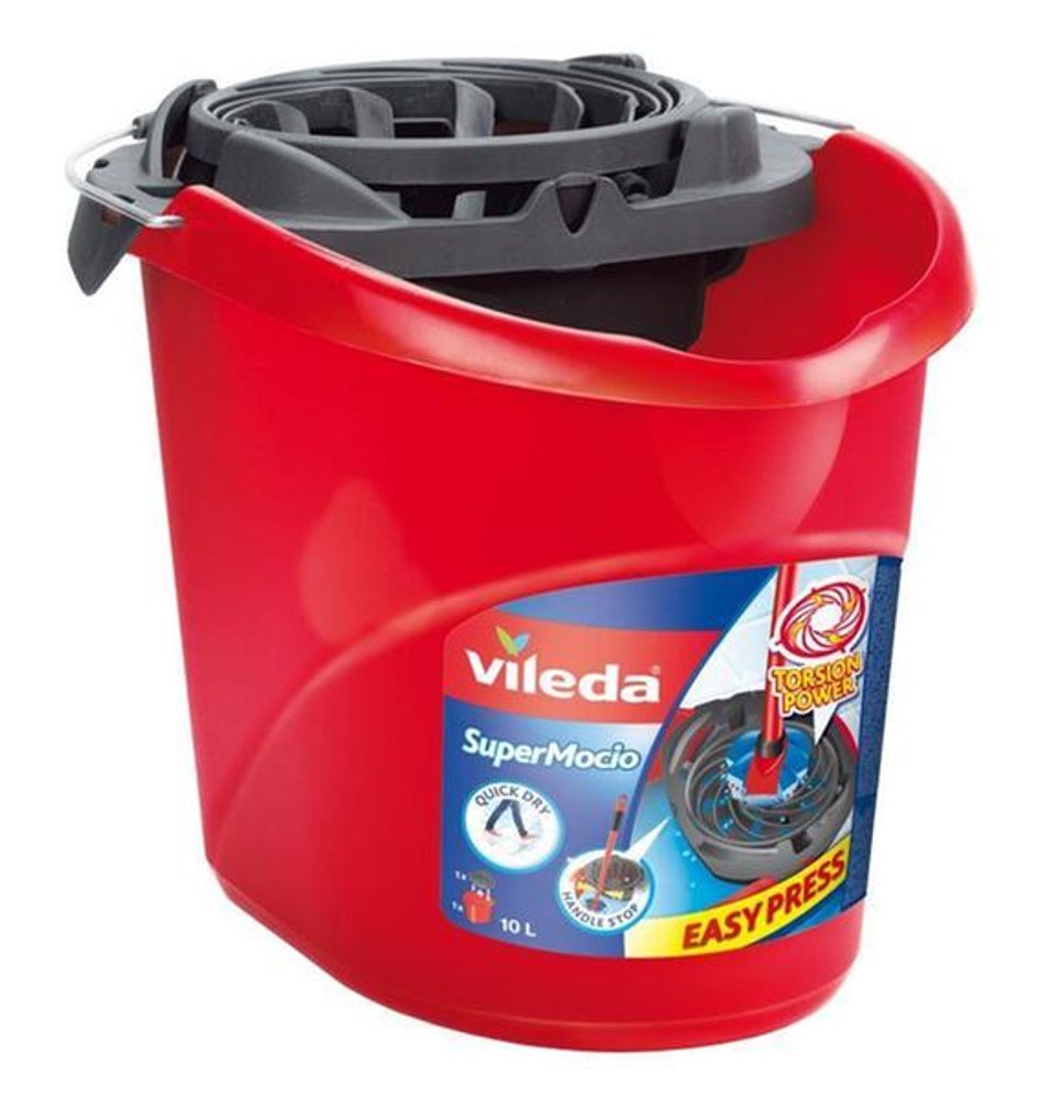 Levně vileda KBELÍK SE ŽDÍMACÍM KOŠEM VILEDA SUPERMOCIO