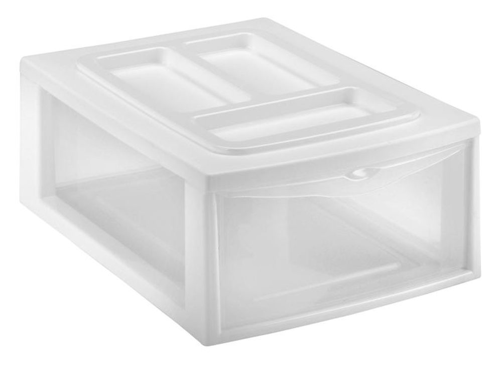 heidrun REGÁL SE ŠUPLÍKEM 38X27X14CM, PLAST