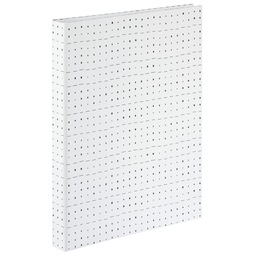 Levně Hama album klasické spirálové GRAPHIC Squares 19x24,5 cm, 40 stran, bílé listy