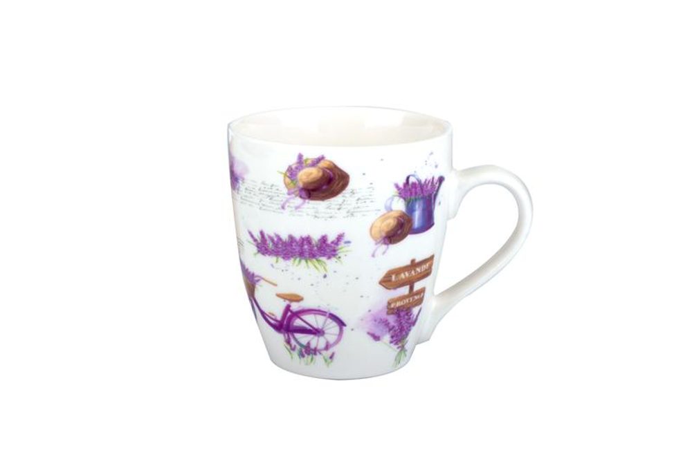 Levně TORO HRNEK 230ML NOVÁ LEVANDULE KERAMIKA 7,5X5X8,6CM