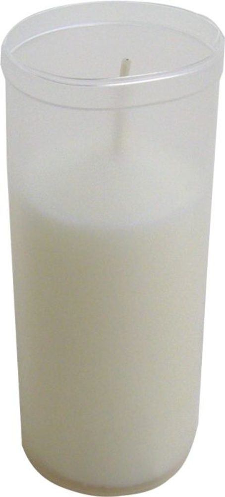 Levně svíčka hřbit.100g, bílá TBL, 24hod., vklad