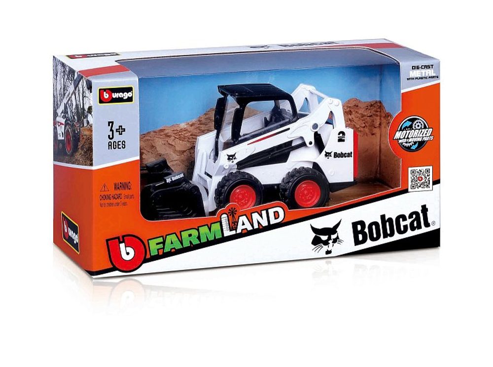 Levně Bburago - FarmLand, Bobcat stroje, 10cm, assort