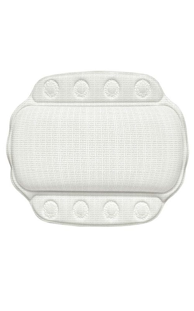 Levně KELA Polštář do vany KRETA 32 x 23 cm bílá KL-22363