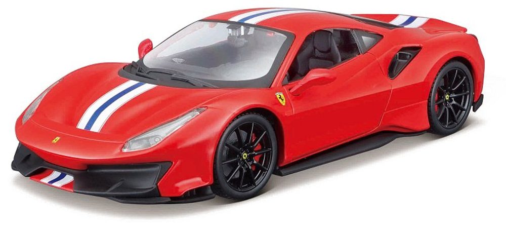 Levně Maisto - KIT FERRARI ASSEMBLY LINE, Ferrari AL - Ferrari 488 Pista, 1:24