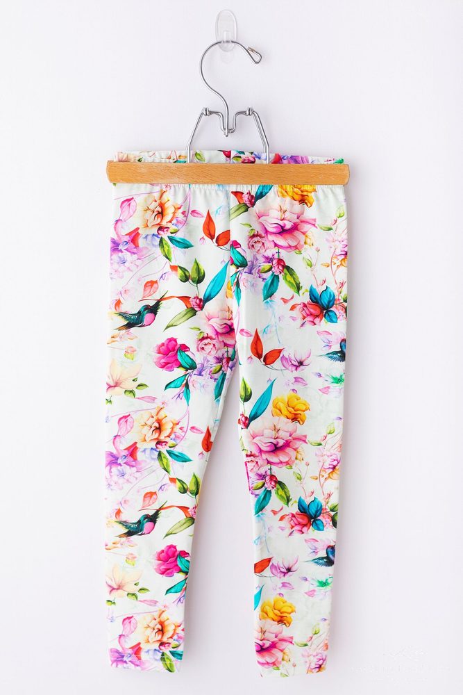 Levně Lily Grey Legíny - Vintage garden - 98