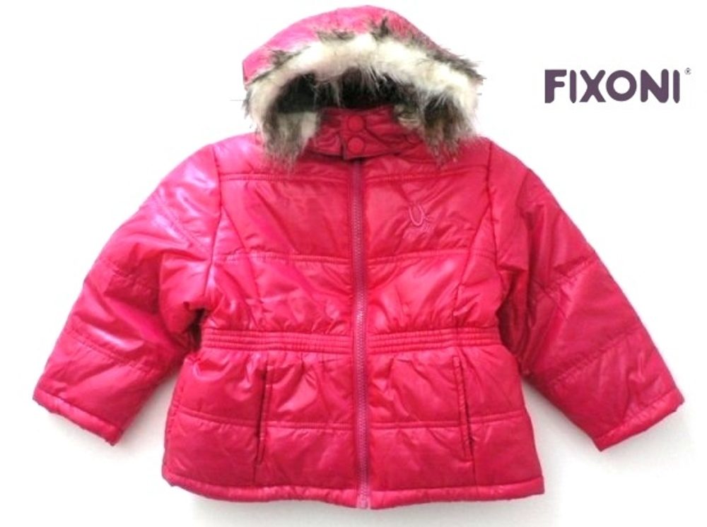 Levně Fixoni Zimní dívčí bunda Fixoni 40041 - 104