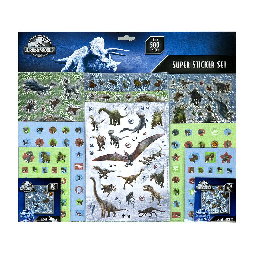 Karton P+P Sada nálepek Jurassic World