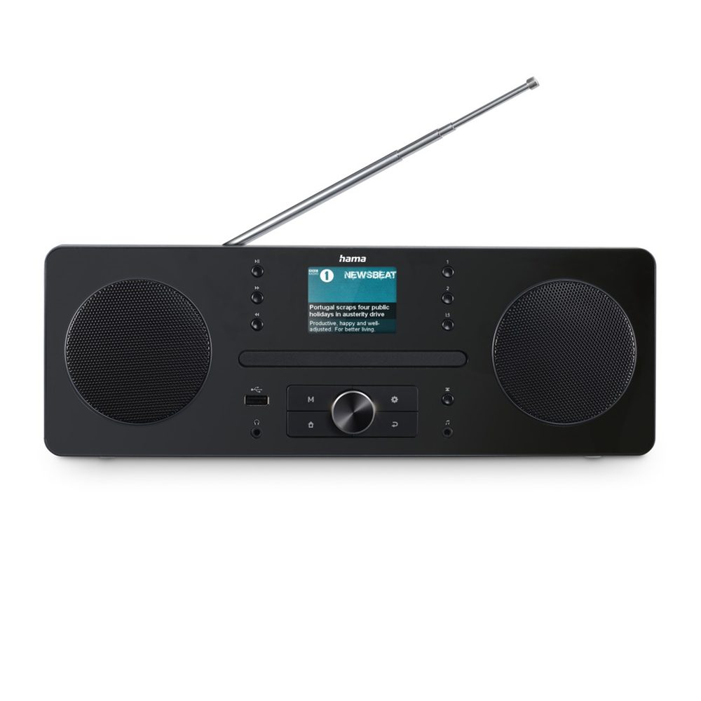 Levně Hama digitální rádio DR1560CBT DAB/DAB+/FM/CD/Bluetooth/Rx