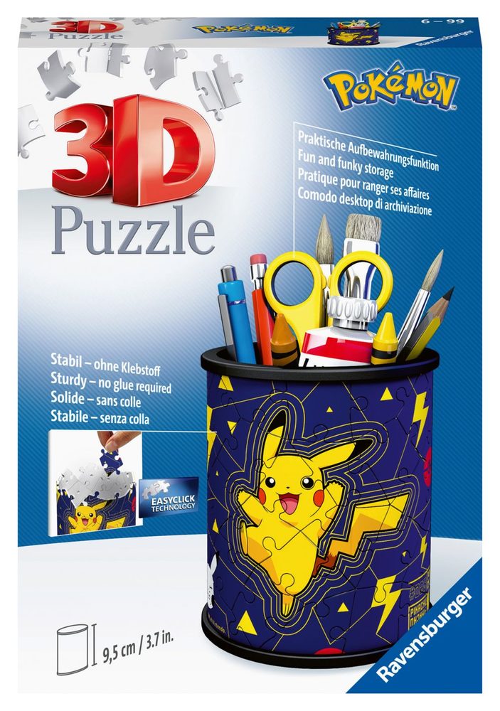 Levně Stojan na tužky Pokémon 54 dílků