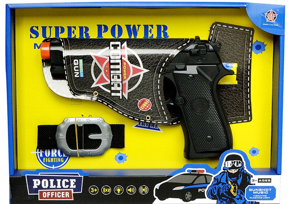 Levně Policejní pistole s opaskem