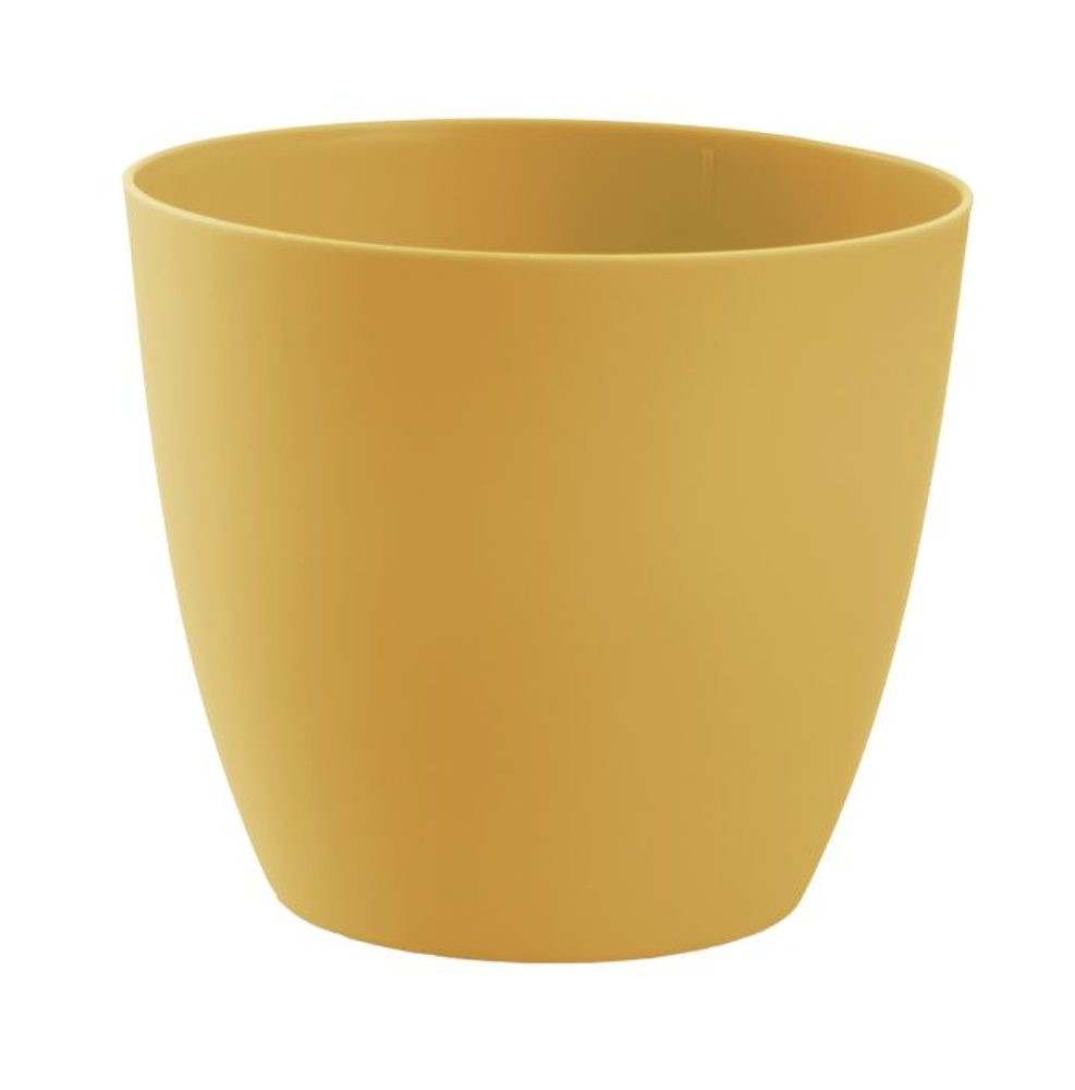 Levně obal d21cm ELLA medová, matná, plast