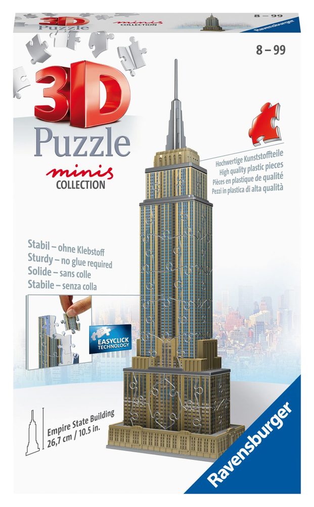 Levně Mini budova - Empire State Building 54 dílků