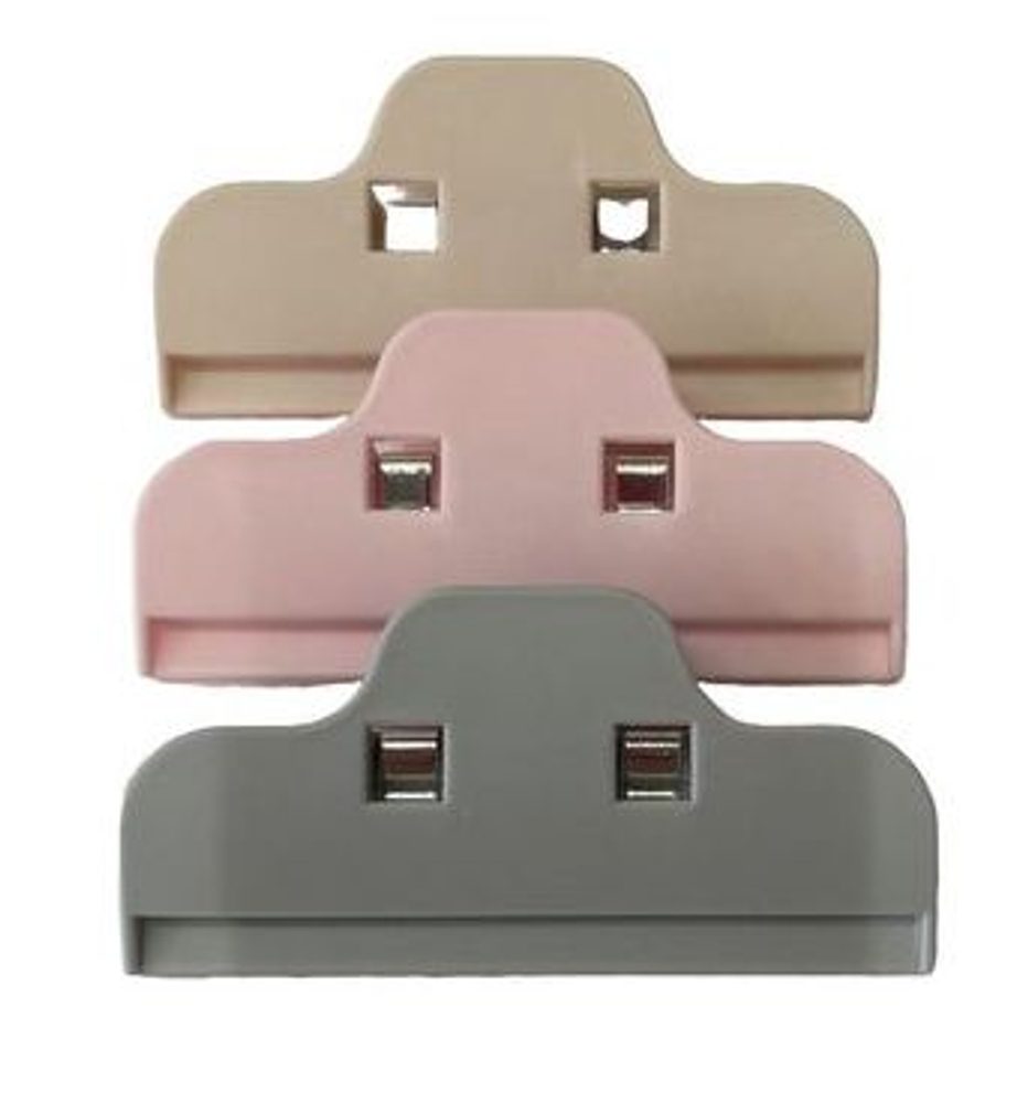 Levně skřipec 10x5cm-sada 3ks-na sáčky, plast