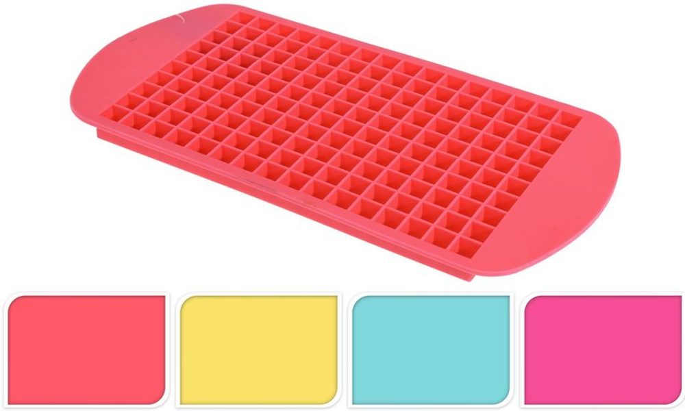 Levně forma na led 25x13x1cm, 4barvy, plast