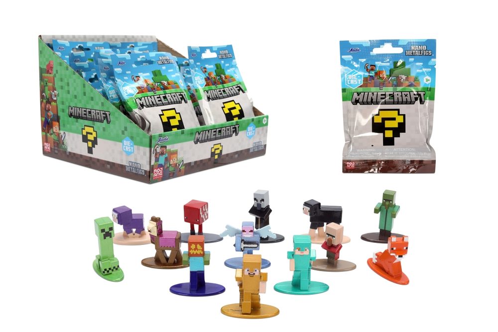 Levně Minecraft Nanofigurka v sáčku, DP24, 13 druhů, Wave 6