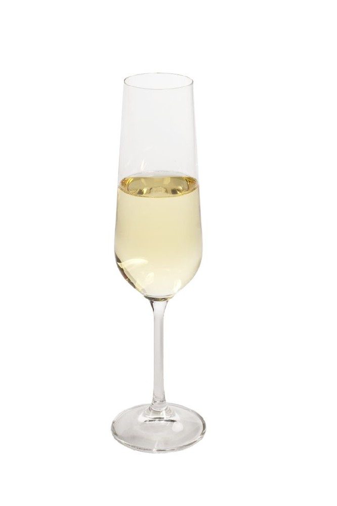 Levně sklen. 200ml, 6ks, DORA/STRIX flétna,šampus