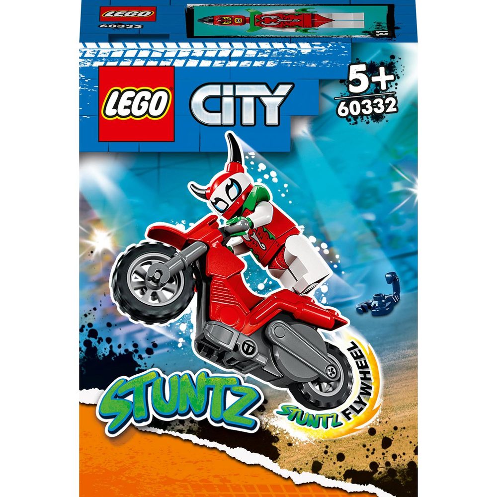 LEGO® City 60332 Škorpioní kaskadérská motorka