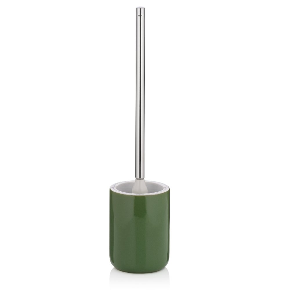 Levně KELA WC sada Isabella keramická listová zelená 46,0cm 10,5cm KL-22008