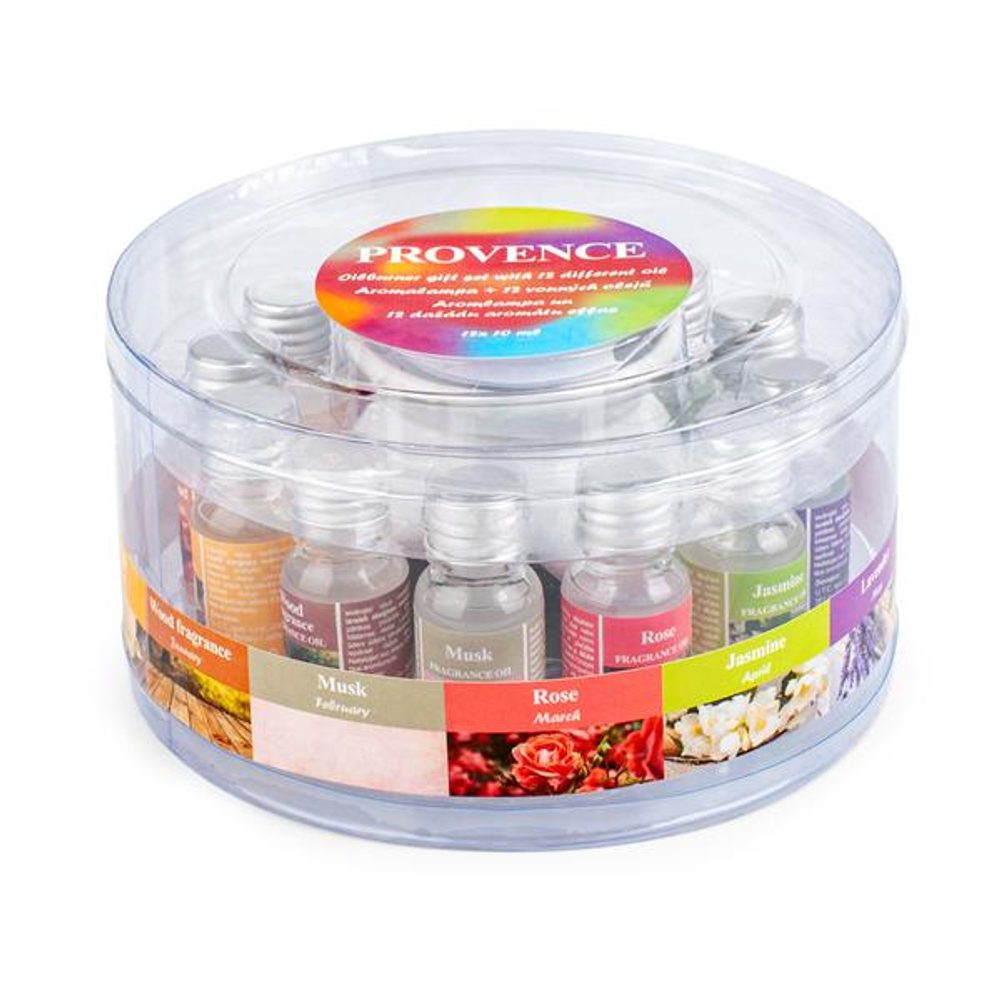 Levně Provence AROMALAMPA + 12 VONNÝCH OLEJŮ 10ML PROVENCE