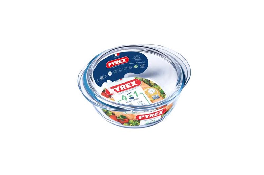 Levně Pyrex MÍSA SKLENĚNÁ S VÍKEM ZAPÉKACÍ PYREX 2,1 L