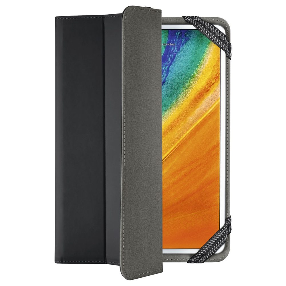 Levně Hama Fold Uni, univerzální pouzdro pro tablet s uhlopříčkou 24-28 cm (9,5-11"), černé