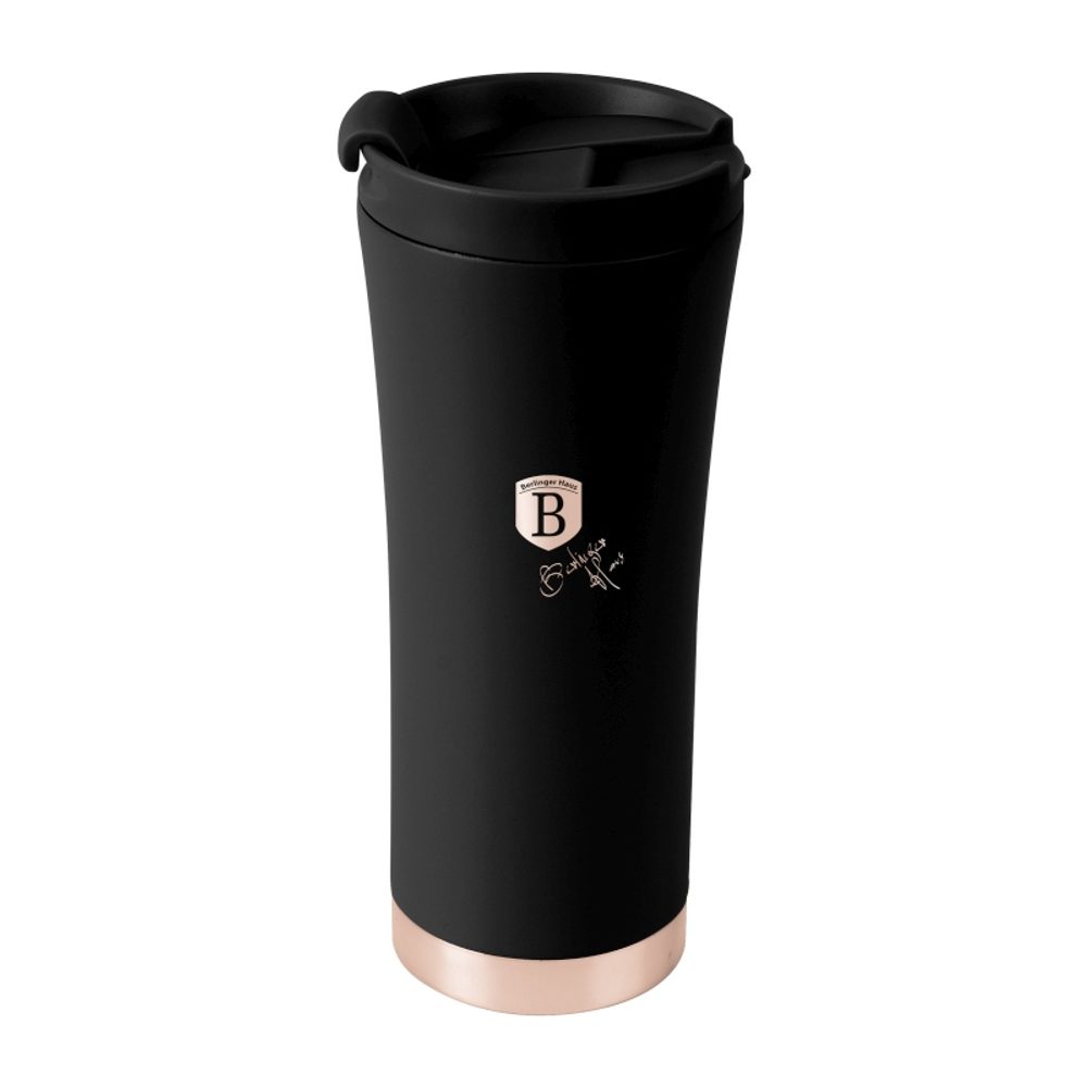 Levně BERLINGERHAUS Termohrnek 500 ml Black Rose Collection BH-8735