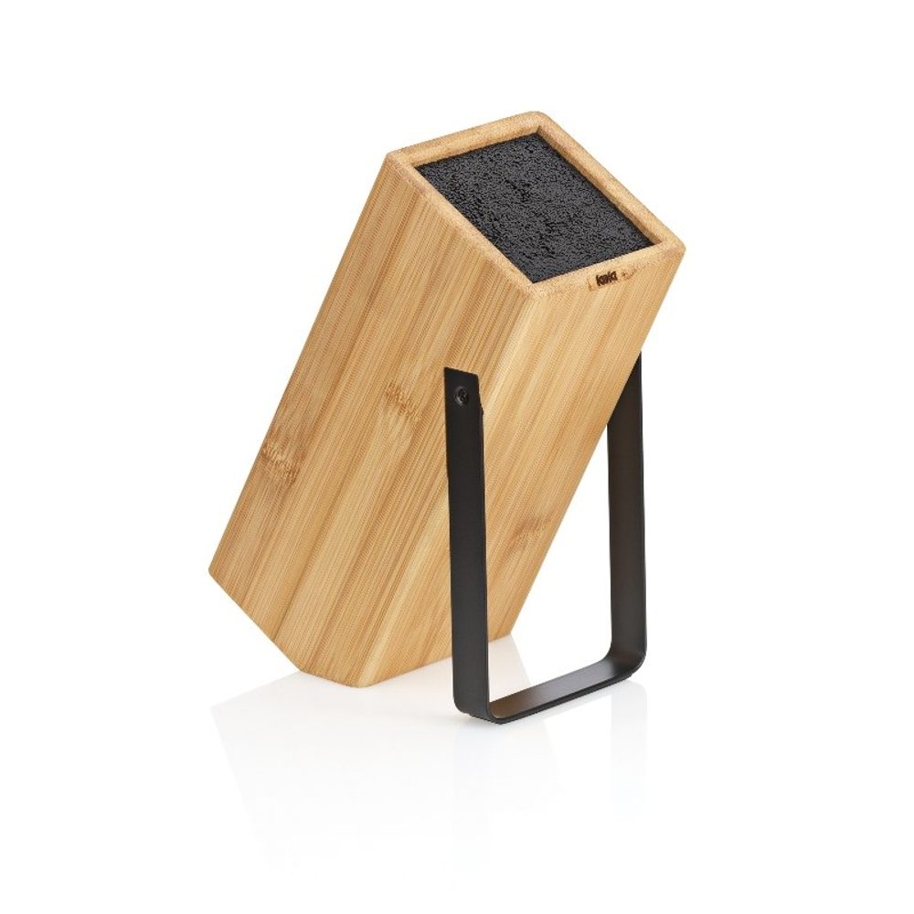 Levně KELA Blok na nože Kiril černý 24,0x11,0x21,0cm KL-11284